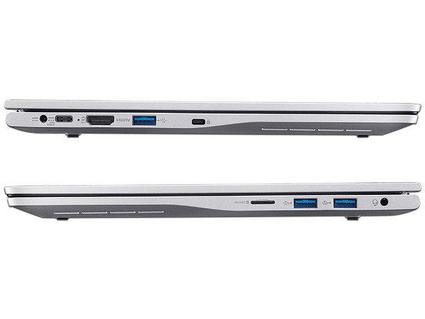 Laptop Acer Aspire Lite 14: 
Procesador Intel N100 (hasta 3.4 GHz), 
Memoria de 8GB DDR4, 
SSD de 256GB, 
Pantalla de 14