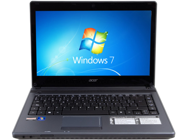 Laptop Acer Aspire 4250-0886:
Procesador AMD E-300 (1.30GHz),
Memoria de 4GB DDR3, Disco Duro de 500GB,
Pantalla LED de 14