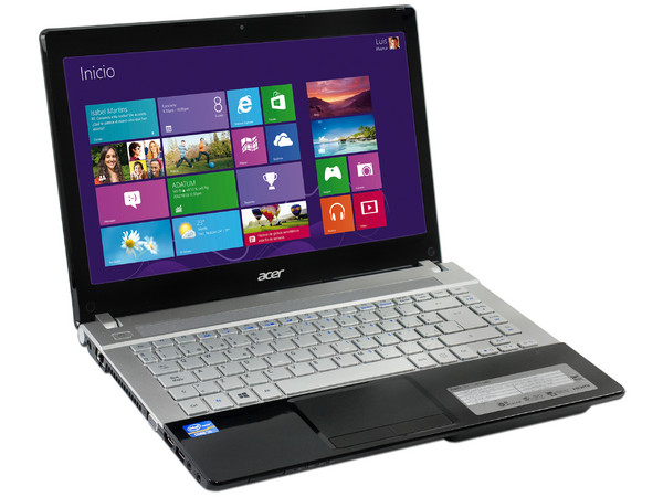 Laptop Acer Aspire V3-471-6867:
Procesador Intel Core i5-3210M (hasta 3.1 GHz) 3ra Generación,
Memoria de 4 GB DDR3, D.D. de 750 GB,
Pantalla LED 14