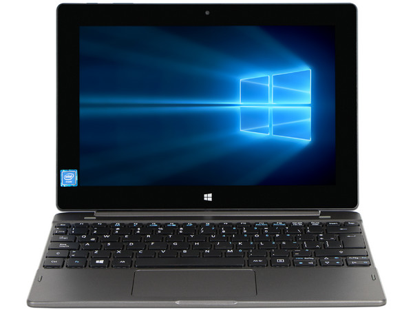 Laptop 2 en 1 Acer Switch One SW1-011-11CS:
Procesador Intel Atom x5-Z8350 (Hasta 1.92 GHz),
Memoria de 2GB DDR3L,
Almacenamiento de 32GB,
Pantalla de 10.1