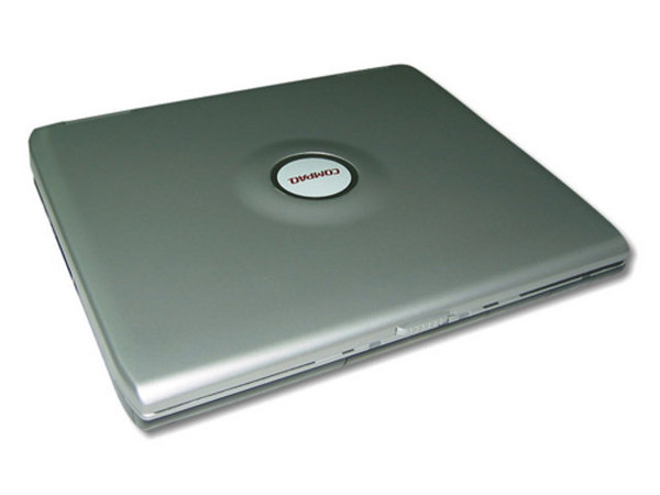 Portátil Compaq Presario 2150LA,
Procesador AMD Athlon XP de 2800+,
Memoria de 256 MB DDR, Pantalla de 15Pulg.
Disco Duro de 30GB, DVD-ROM y CD-RW (combo)
Modem 56K y Red 10/100Mbps