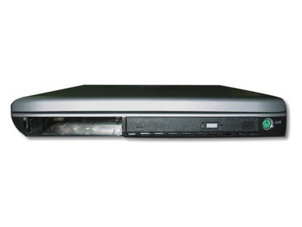 Portátil Compaq Presario 2150LA,
Procesador AMD Athlon XP de 2800+,
Memoria de 256 MB DDR, Pantalla de 15Pulg.
Disco Duro de 30GB, DVD-ROM y CD-RW (combo)
Modem 56K y Red 10/100Mbps