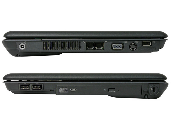 Portátil Compaq Presario C702LA,
Procesador Intel Celeron M 530 (1.73 GHz),
Memoria 512MB DDRII, Pantalla TFT/WXGA de 15.4