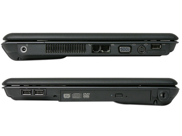 Portátil Compaq Presario C705LA,
Procesador Intel Celeron M 530 (1.73 GHz),
Memoria 512MB DDRII, Pantalla TFT/WXGA de 15.4