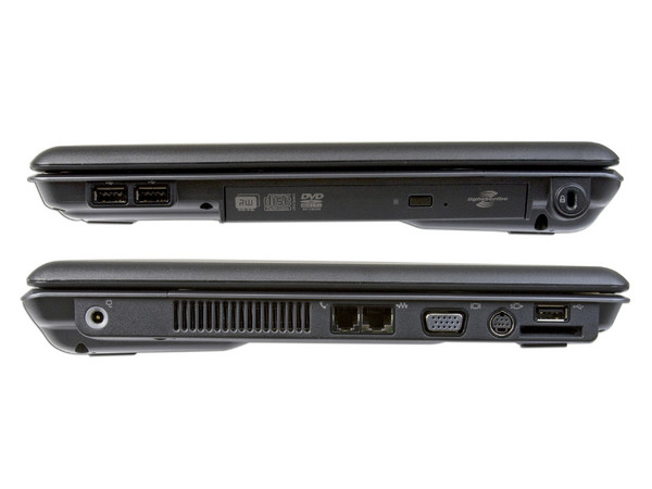 Portátil Compaq Presario C766LA,
Procesador Intel Celeron 550 (2.0GHz),
Memoria 1GB DDR2, Pantalla TFT/WXGA de 15.4
