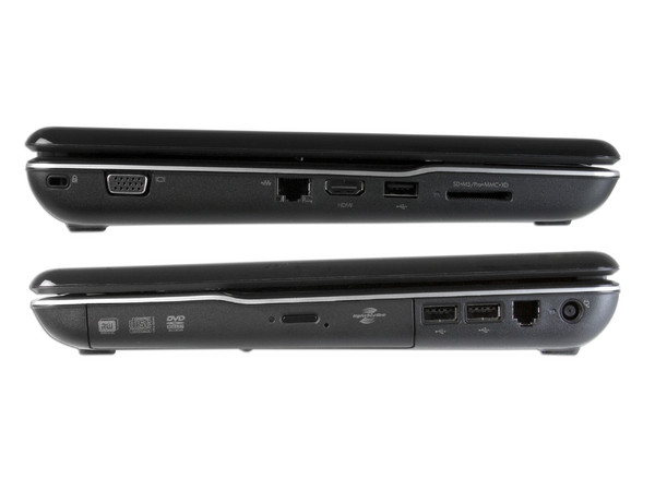 Portátil Compaq Presario CQ40-320LA,
Procesador AMD Sempron SI-42, (2.1 GHz),
Memoria 1 GB DDRII, Pantalla WXGA de 14.1