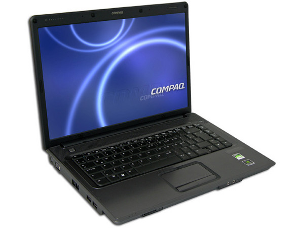 Portátil Compaq Presario F502LA,
Procesador Mobile AMD Sempron 3400+ (1.8 GHz),
Memoria 256 MB DDRII, Pantalla TFT/WXGA de 15.4