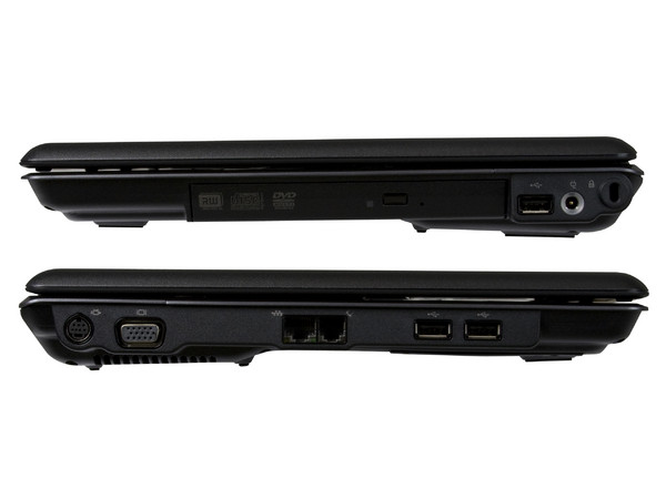 Portátil Compaq Presario F754LA,
Procesador Mobile AMD Sempron 3600+ (2.0 GHz),
Memoria 1GB DDRII, Pantalla 15.4
