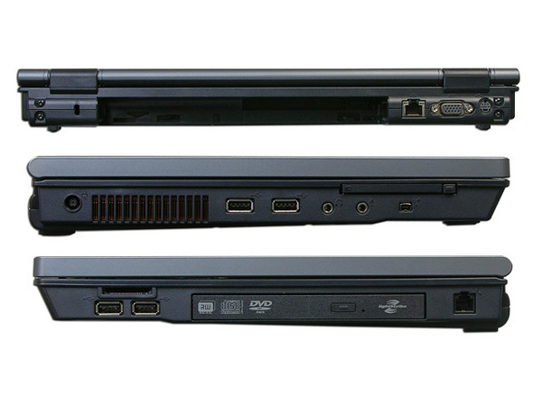 Portátil Compaq Presario 6710b,
Procesador Intel Core 2 Duo T7500 (2,20GHz),
Memoria 2 GB DDRII, Pantalla WXGA de 15.4”,
Disco Duro de 160GB, Super Multi DVD±R/RW,
Módem 56K y Red 10/100Mbps, 802.11a/b/g,
Windows Vista Business