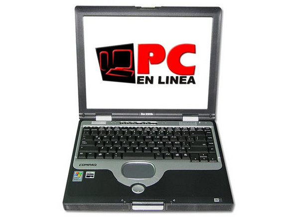 Portátil Compaq EVO N1015V,
Procesador AMD Athlon XP de 1700+,
Memoria de 128 MB DDR, Pantalla de 14.1