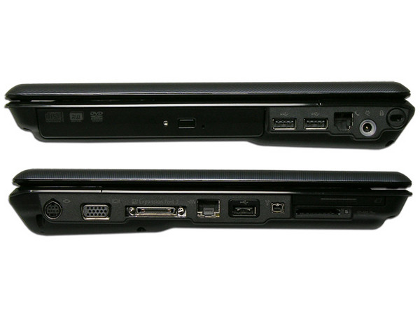 Portátil Compaq Presario V3617LA,
Procesador Mobile AMD Sempron 3600+ (2.0 GHz),
Memoria 1GB DDRII, Pantalla TFT/WXGA de 14.1