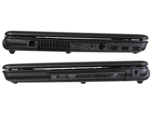 Portátil HP Compaq 610:
Procesador Intel Core 2 Duo T5870 (2 GHz),
Memoria de 2GB DDR II, Disco Duro de 250GB,
Pantalla de 15.6
