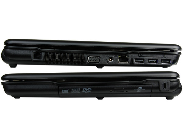 Laptop Compaq 610:
Procesador Intel Core 2 Duo T5870 (2.0GHz),
Memoria de 2GB DDR II, Disco Duro de 320GB,
Pantalla de 15.6