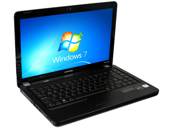 Laptop Compaq Presario CQ42-126LA:
Procesador AMD V120 (2.20 GHz),
Memoria de 1GB DDR3, Disco Duro de 320GB,
Pantalla de 14