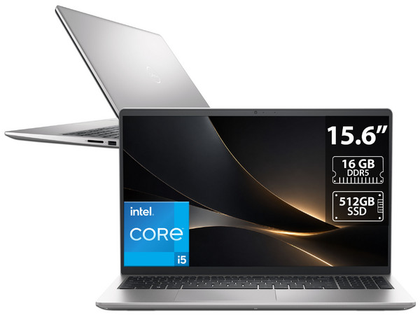 Laptop DELL Pro 15 Essential: 
Procesador Intel Core i5 1334U (hasta 4.6 GHz), 
Memoria de 16GB DDR5, 
SSD de 512GB, 
Pantalla de 15.6