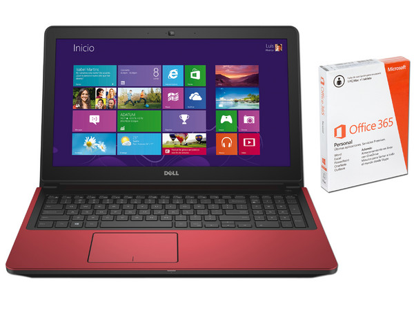Laptop DELL Inspiron 15 7559:
Procesador Intel Core i7 6700HQ (hasta 3.5 GHz),
Memoria de 8GB DDR3L,
Disco Duro de 1TB,
Pantalla de 15.6