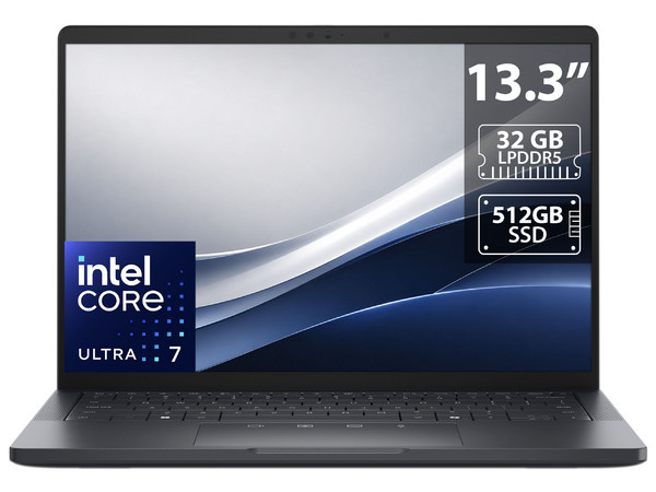 Laptop DELL Pro 13 PA13250:
Procesador Intel Core Ultra 7 268V (hasta 5.0 GHz),
Memoria de 32GB LPDDR5,
SSD de 512GB,
Pantalla de 13.3
