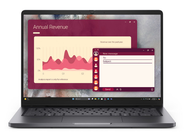Laptop DELL Pro 14:
Procesador Intel Core Ultra 5 225U (hasta 4.8 Ghz),
Memoria de 16GB DDR5,
SSD de 512GB,
Pantalla de 14