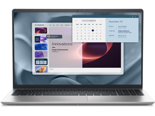 Laptop DELL Pro Essential:
Procesador Intel Core i7 1355U (hasta 5.0 GHz),
Memoria de 16GB DDR5,
SSD de 512GB,
Pantalla de 15.6