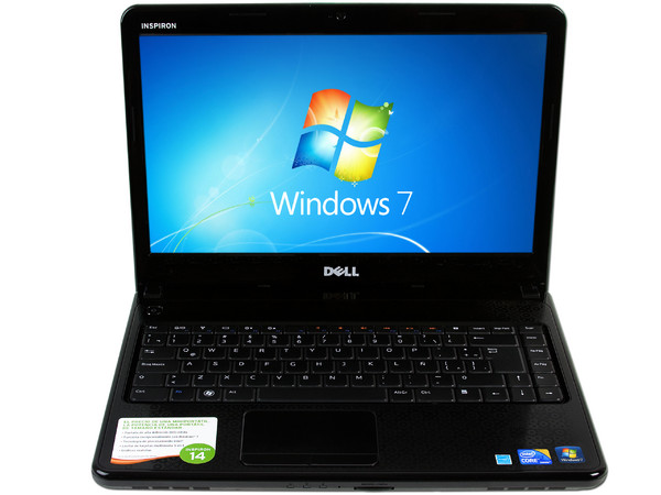 Laptop Dell Inspiron 14 (A14i3_450LA) Color Negro:
Procesador Intel Core i3 380M (2.53 GHz),
Memoria de 4GB DDR3, Disco Duro de 500GB,
Pantalla HD LED de 14