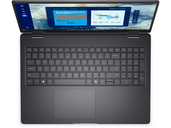 Laptop DELL Pro PC16250: 
Procesador Intel Core 7 150U (hasta 5.4 GHz), 
Memoria de 16GB DDR5, 
SSD de 512GB, 
Pantalla de 16