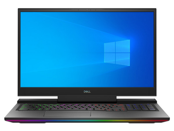 Laptop DELL Gaming  17-7700:
Video GeForce RTX 2060,
Procesador Intel Core i7 10750H  (hasta 5.00 GHz),
Memoria de 16GB DDR4,
SSD de 512GB,
Pantalla de 17.3