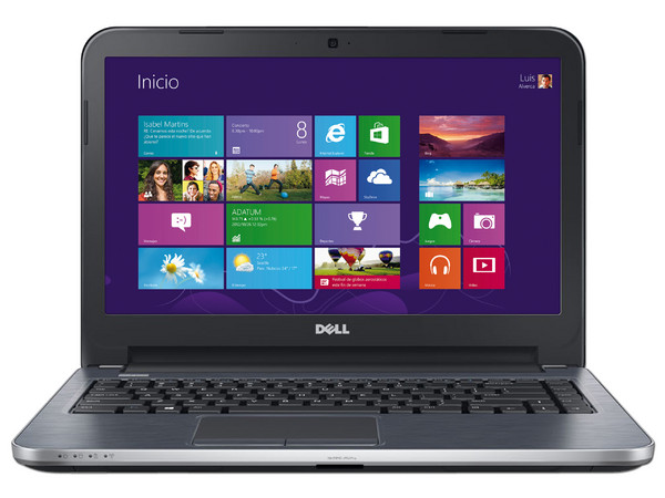 Laptop DELL Inspiron 14R:
Procesador Intel Core Core i5-4200U (hasta 2.6 GHz) 4ta Generación,
8 GB DDR3L, D. D. de 1 TB,
Pantalla LED de 14