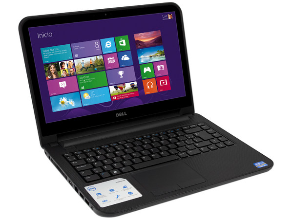Laptop Dell Inspiron 14:
Procesador Intel  Core i5-3337U (1.8 GHz) 3era Generación,
Memoria de 6 GB DDR3, D. D. de 750 GB,
Pantalla LED de 14