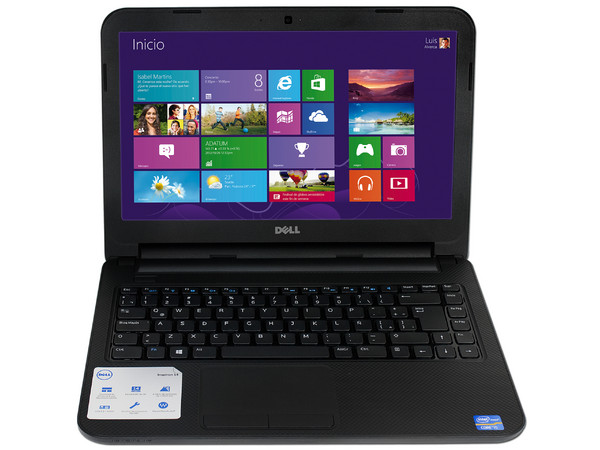 Laptop Dell Inspiron 14:
Procesador Intel  Core i5-3337U (1.8 GHz) 3era Generación,
Memoria de 6 GB DDR3, D. D. de 750 GB,
Pantalla LED de 14