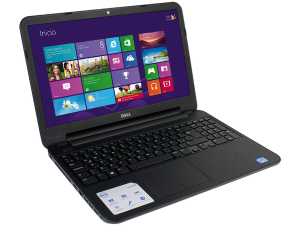 Laptop Dell Inspiron 15:
Procesador Intel Core i3-3217U (1.8 GHz) 3era Generación,
Memoria de 4 GB DDR3, Disco Duro de 500 GB,
Pantalla LED de 15.6