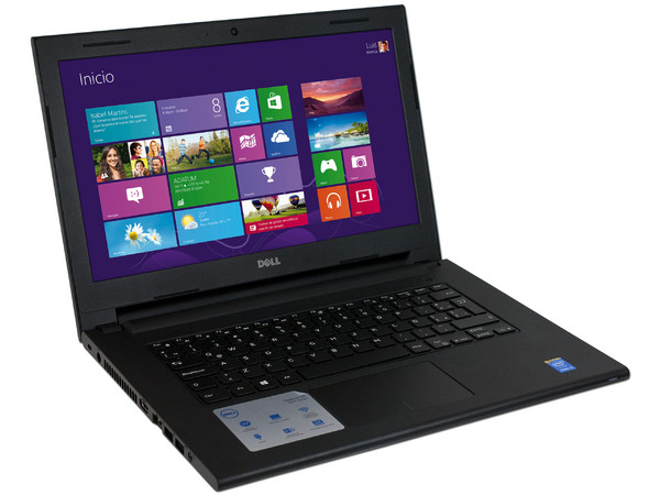 Laptop DELL Inspiron 14-3443:
Core i5 5200U (hasta 2.7 GHz),
Memoria de 4GB DDR3L,
Disco Duro de 1TB,
Pantalla de 14