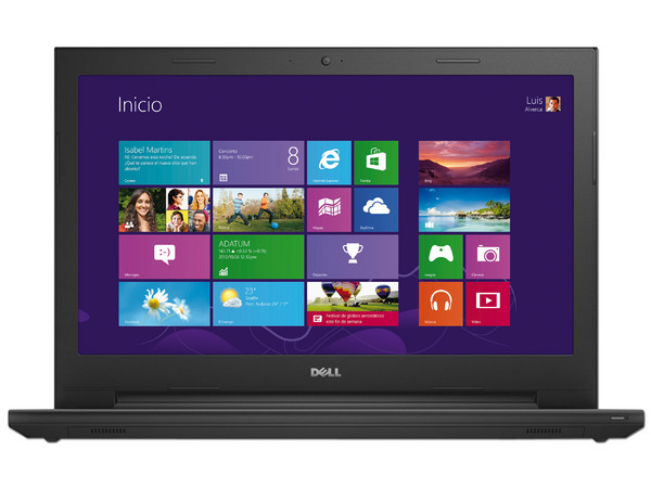 Laptop DELL INSPIRON 15-3558 : 
Procesador Intel Core i3-4005U (hasta 1.7 GHz), 
Memoria de 4 GB DDR3L, D. D. de 500 GB, 
Pantalla LED de 15.6