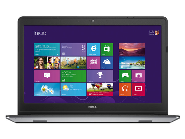 Laptop Dell Inspiron 15 5547:
Procesador Intel Core i7-4510U (hasta 3,1GHz),
Memoria de 8 GB DDR3L, D. D. de 1 TB,
Pantalla LED de 15.6