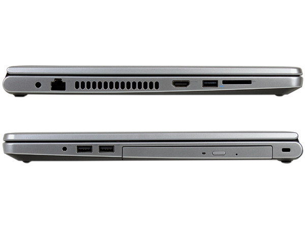 Laptop Dell Inspiron 15 5558:
Procesador Intel Core i5-5200U (hasta 2.7GHz) 5ta Gen.,
Memoria de 12 GB DDR3L, D.D. de 1TB,
Pantalla LED Multi Touch Full HD de 15.6