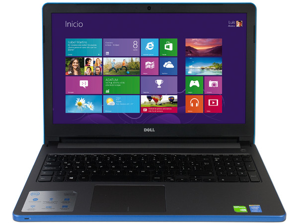 Laptop DELL INSPIRON 15-5558:
Procesador Intel Core i7-5500U (hasta 3.0GHz) 5ta Gen.,
Memoria de 8 GB DDR3L, D.D. de 1TB,
Pantalla LED de 15.6