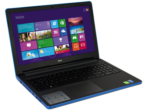 Laptop DELL INSPIRON 15-5558:
Procesador Intel Core i7-5500U (hasta 3.0GHz) 5ta Gen.,
Memoria de 8 GB DDR3L, D.D. de 1TB,
Pantalla LED de 15.6