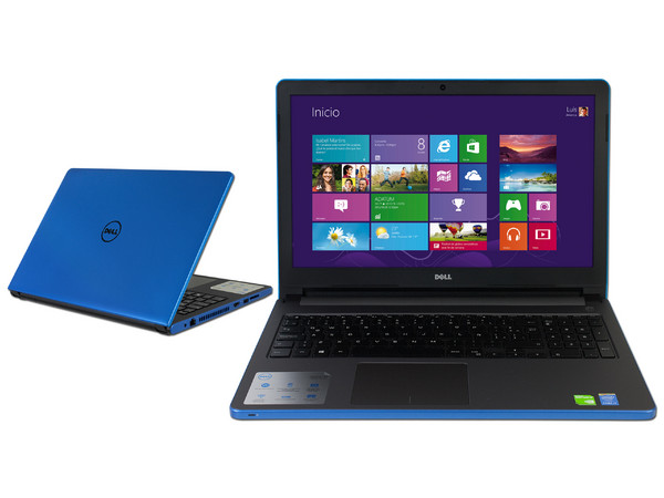 Laptop DELL INSPIRON 15-5558:
Procesador Intel Core i7-5500U (hasta 3.0GHz) 5ta Gen.,
Memoria de 8 GB DDR3L, D.D. de 1TB,
Pantalla LED de 15.6