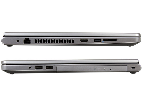 Laptop DELL INSPIRON 15-5558:
Procesador Intel Core i7-5500U (hasta 3.0GHz) 5ta Gen.,
Memoria de 8 GB DDR3L, D.D. de 1TB,
Pantalla LED de 15.6