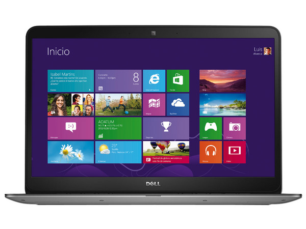 Laptop Dell Inspiron 15 7548:
Procesador Intel Core i7-5500U (hasta 3.0 GHz),
Memoria de 16 GB DDR3L, D. D. de 1 TB ,
Pantalla LED Touch Ultra HD de 15.6