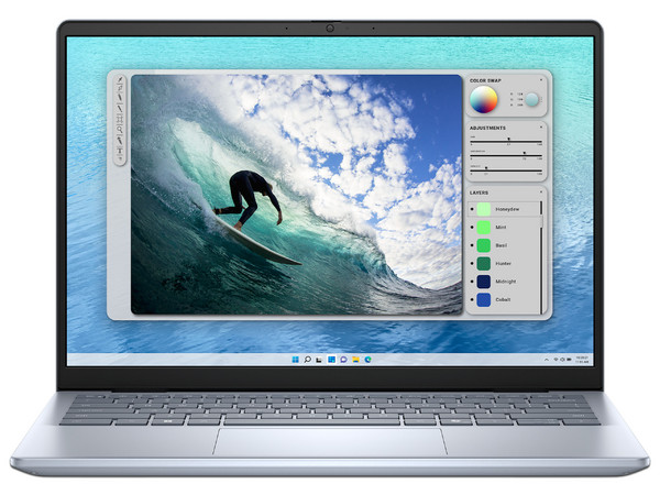 Laptop DELL Inspiron 5440:
Procesador Intel Core i5 1334U (hasta 4.6 GHz),
Memoria de 8GB DDR5,
SSD de 512GB,
Pantalla de 14