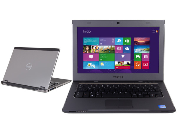 Laptop Dell Vostro 3360:
Procesador Intel Core i5-3317U (1.7 GHz) 3ra Generación,
Memoria de 4 GB DDR3, D.D. de 500GB,
Pantalla HD LED de 13.3