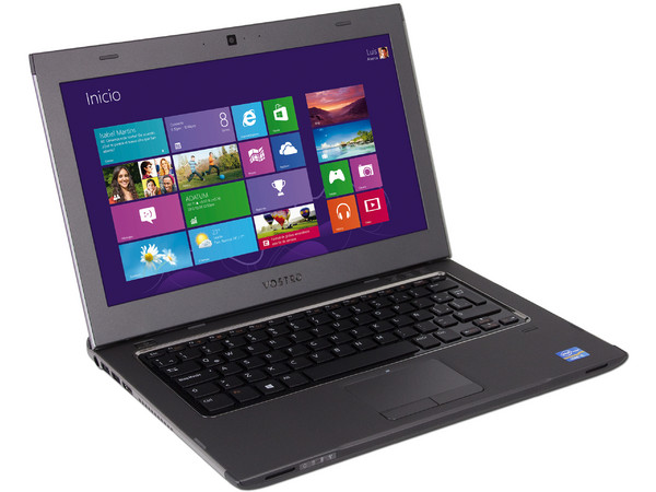 Laptop Dell Vostro 3360:
Procesador Intel Core i5-3317U (1.7 GHz) 3ra Generación,
Memoria de 4 GB DDR3, D.D. de 500GB,
Pantalla HD LED de 13.3