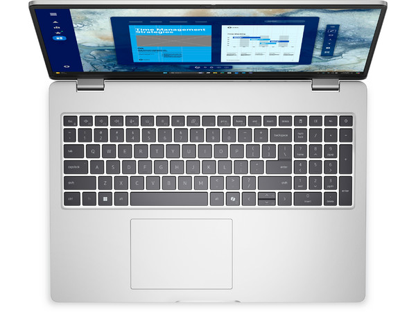 Laptop DELL Pro PC16250:
Procesador Intel Core Ultra 7 255U (hasta 5.2 GHz),
Memoria de 16GB DDR5,
SSD de 512GB,
Pantalla de 16