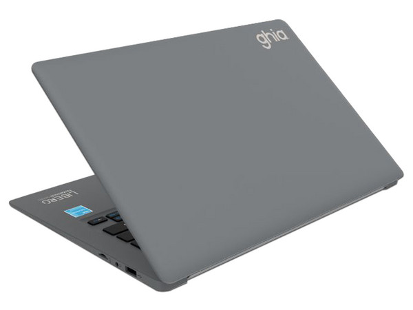 Laptop GHIA Libero 14:
Procesador Intel Celeron N N4020 (hasta 2.8 Ghz),
Memoria de 4GB LPDDR4,
SSD de 128GB,
Pantalla de 14