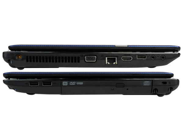 Laptop Gateway NV59C05E:
Procesador Intel Core i3-350M, (2.26GHz),
Memoria de 3GB DDR3, Disco Duro de 500GB,
Pantalla de 15.6