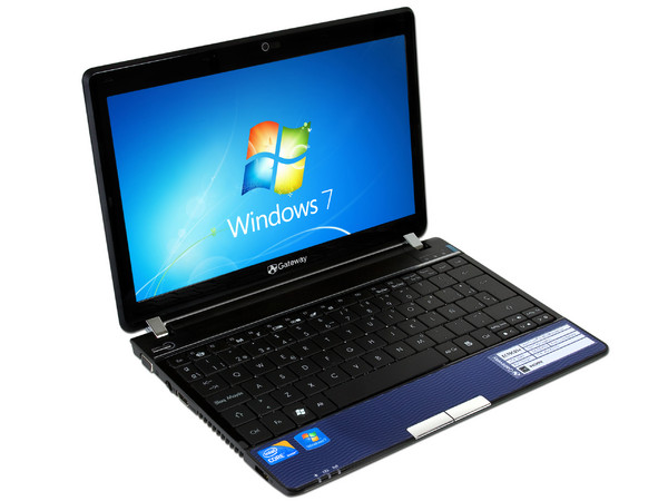 Portátil Gateway Velvet Blue EC19C01e: 
Procesador Intel Core i3-330UM (1.2GHz), 
Memoria de 2GB DDR3, Disco Duro de 320GB, 
Pantalla de 11.6