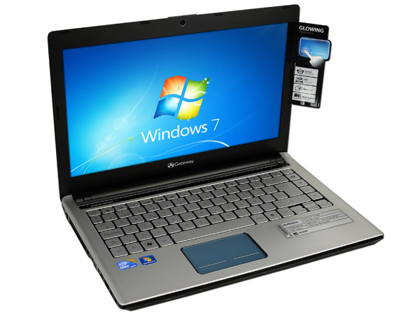 Laptop Gateway ID49C02m:
Procesador Intel Core i3-380M (2.53GHz),
Memoria de 4GB DDR3, Disco Duro de 500GB,
Pantalla de 14