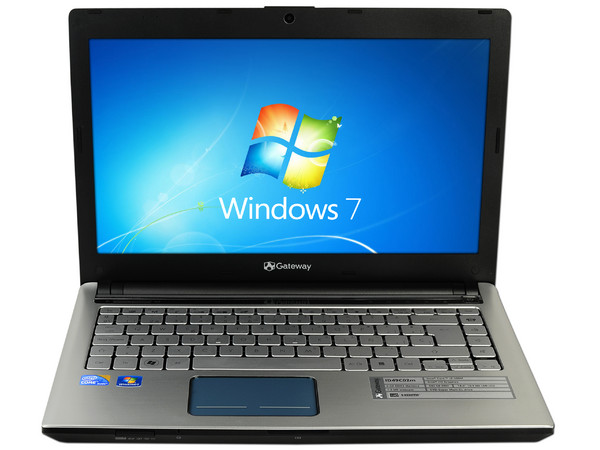 Laptop Gateway ID49C02m:
Procesador Intel Core i3-380M (2.53GHz),
Memoria de 4GB DDR3, Disco Duro de 500GB,
Pantalla de 14