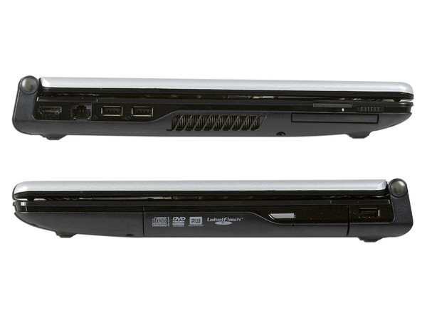 Portátil Gateway M-7301e:
Procesador Intel Pentium Dual Core T3200 (2GHz),
Memoria de 3GB DDR II, Disco Duro de 250GB,
Pantalla de 15.4