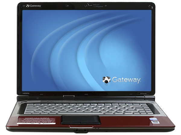 Portátil Gateway M-7317e Roja:
Procesador Intel Pentium Dual Core T3200 (2GHz),
Memoria de 3GB DDR II, Disco Duro de 250GB,
Pantalla de 15.4